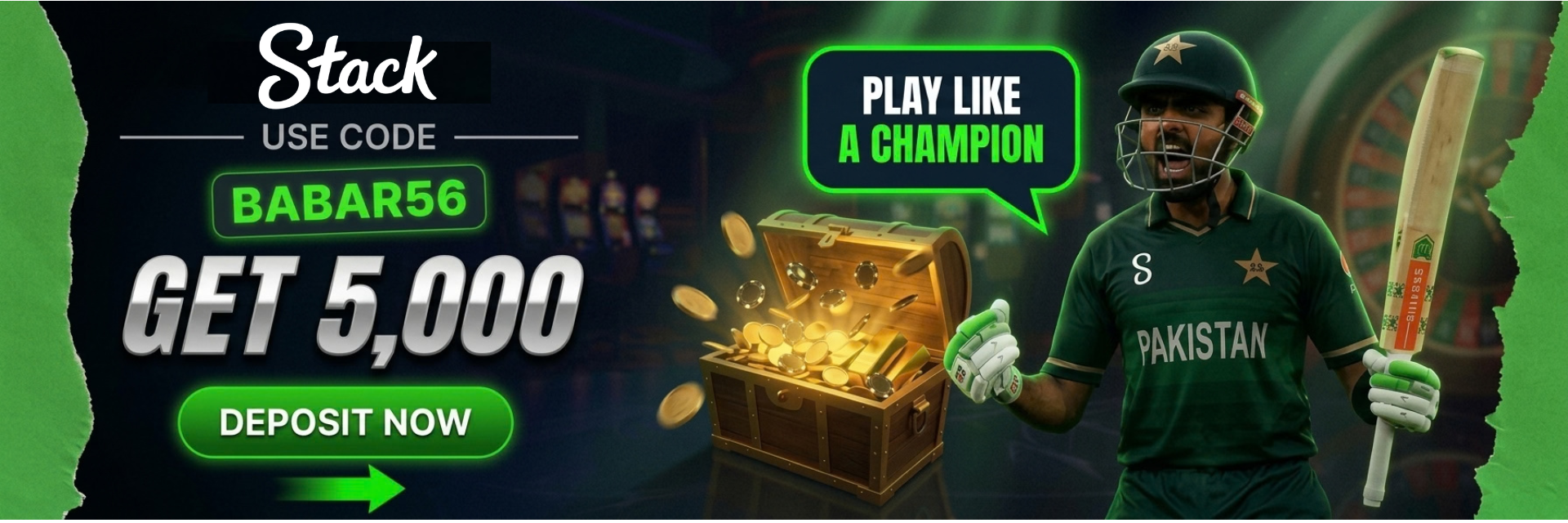 Get 25% bonus on your deposit — use code BABAR56